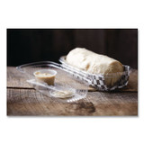 PACTIV EVERGREEN CORPORATION YCI81049 ClearView SmartLock Hinged Lid Container, Hoagie Container, 27 oz, 9.3 x 4.5 x 3, Clear, Plastic, 250/Carton