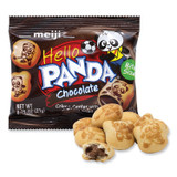 MEIJI AMERICA INC. 22002038 Hello Panda Chocolate Creme Filled Cookies, 0.75 oz Bag, 30 Bags/Carton