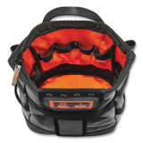 TENACIOUS HOLDINGS, INC. ergodyne® 13647 Arsenal 5517 Premium Topped Tool Pouch with Zipper, 6 x 10 x 11.5, Polyester, Black