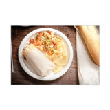 PACTIV EVERGREEN CORPORATION PSP06EC EarthChoice Pressware Compostable Dinnerware, Plate, Paper, 6" dia, White, 750/Carton