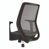 ALERA WX42BME17 Alera Wessex Ergonomic Fabric Mesh Swivel Task Chair, Supports Up to 275lbs, 17.09 to 20.83 Seat Height, Black Seat/Back/Base
