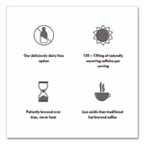 HIGH BREW COFFEE 00504 Cold Brew Coffee + Protein, Black and Bold, 8 oz Can, 12/Pack