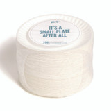 PERK 519418 Economy Paper Plates, 6" dia, White, 250/Pack, 4 Packs/Carton