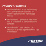 BETCO CORPORATION 16640500 StreetShoe NXT Wood Floor Finish, 5 gal Pail