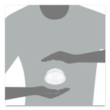 DART DNR626 Plastic Dome Lid, Fits 5.5 oz to 26 oz Cold Cups, Clear, 1,000/Carton
