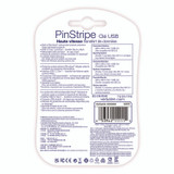 VERBATIM CORPORATION 49317 PinStripe USB 3.2 Flash Drive, 32 GB, Black