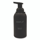 SOAP2O S2OMD350BDEA Eco Glass Bottle Soap Dispenser, 350 mL, Black