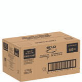 DART SOLO® OFMP6PLANET Compostable Paper Dinnerware, ProPlanet Seal, Plate, 6" dia, White, 500/Carton