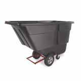RUBBERMAID COMMERCIAL PROD. FG1014L30000 12-inch Wheel for 1 Cu. Yd. Standard Duty Tilt Truck, for FG131400BLA, Black