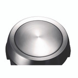 ALPINE INDUSTRIES ALP47065LC 17 Gal Stainless Steel Swivel Trash Can Cover, 15.7 x 15.67 x 15.67, Silver