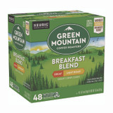 KEURIG DR PEPPER Green Mountain Coffee® 5000378815 Breakfast Blend Decaf Coffee K-Cups, 48/Box