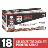 HORMEL FOODS, LLC MUSCLE MILK PROTEIN™ 22002378 Genuine Chocolate Protein Shake, 11 oz Carton, 18/Carton