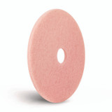 AMERICO MANUFACTURING CO 403420 Remover Burnishing Pads, 20", Pink, 5/Carton