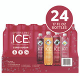 TALKING RAIN BEVERAGE COMPANY Sparkling ICE® 22002383 Fruit Frenzy Variety Pack, Assorted Flavors, 17 oz Bottle 24/Carton