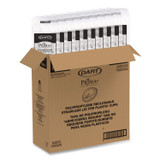 DART P626RSL Prima Strawless Plastic Lids, Fits 12 oz to 26 oz Cold Cups, Clear, 100/Sleeve, 10 Sleeves/Carton