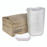 PACTIV EVERGREEN CORPORATION D3T Paperboard Food Tray, 3 lb, 7.75 x 5.1 x 2.1, Red/White, 500/Carton