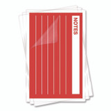 FELLOWES MFG. CO. 52017 Laminating Pouches, 5 mil, 5.5" x 3.5", Gloss Clear, 100/Pack