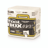 SELLARS ABSORBENT MATERIALS, INC. TOOLBOX® 2010001 Z300 Quarterfold Wipers, 1-Ply, 11.87 x 13, White, 12/Carton