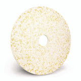 AMERICO MANUFACTURING CO 405614 Toro Floor Pad, 14" Diameter, White/Brown/Yellow, 2/Carton