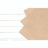 PATERSON PAPER WG01029 Grease-Resistant Food Wrap, 14 x 14, Natural, 4,000/Carton