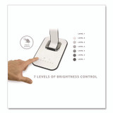 MOUNT-IT! TS7005 Turcom RelaxaLight Dimmable LED Desk Lamp with USB, Adjustable Neck, 16" to 28.5" High, White