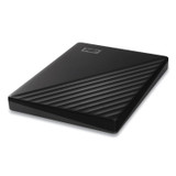 WESTERN DIGITAL TECH. WD BYVG0020BBK MY PASSPORT External Hard Drive, 2 TB, USB 3.2, Black