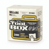 SELLARS ABSORBENT MATERIALS, INC. TOOLBOX® 5010001 Z400 Quarterfold Wipers, 1-Ply, 11.87 x 13, White, 12/Carton