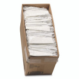 PACTIV EVERGREEN CORPORATION FKFSKWNCH Fieldware Cutlery Kit, Individually Wrapped, Mediumweight, Fork/Knife/Napkin/Spoon, Plastic, White, 250/Carton