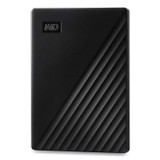 WESTERN DIGITAL TECH. WD BYVG0010BBK MY PASSPORT External Hard Drive, 1 TB, USB 3.2, Black