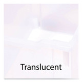 GRATNELLS USA, LLC FS0220P6 F2 Deep Trays for Gratnells Storage Frames and Trolleys, 3.57 gal Capacity, 12.28" x 16.81" x 6.25", Trans Frost, 6/Pack