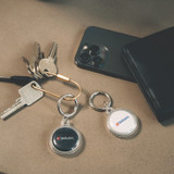 VERBATIM CORPORATION 32134 My Finder Bluetooth Coin Tracker for Apple iOS, Black/White, 2/Pack