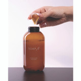 SOAP2O S2OHS500F Eco Plastic Soap Dispenser, 500 mL, Brown, 30/Carton