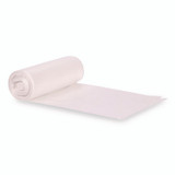 HERITAGE 757796 AccuFit Linear Low-Density Can Liners, 55 gal, 0.9 mil, 40" x 53", Clear, Roll, 100/Carton