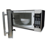 AVANTI MO7103SST 0.7 Cu.ft Capacity Microwave Oven, 700 Watts, Black/Stainless Steel
