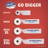 PROCTER & GAMBLE Charmin® 13449 Ultra Strong Bathroom Tissue, Septic Safe, 2-Ply, White, 330 Sheets/Roll, 6 Rolls/Pack, 3 Packs/Carton