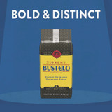 KEURIG DR PEPPER Folgers® 21892 Cafe Bustelo Whole Bean Coffee, Espresso, 32 oz Bag, 4/Carton