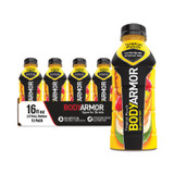 COCA-COLA BodyArmor 10000814 SuperDrink Sports Drink, Tropical Punch, 16 oz Bottle, 12/Pack