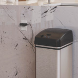 HLS COMMERCIAL HLSAC AC Adapter for Sensor Trash Cans, 2.3", Black