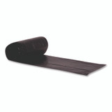 HERITAGE 2404015 Linear Low-Density Can Liners, 45 gal, 4 mil, 40" x 46", Black, Flat Pack, 50/Carton