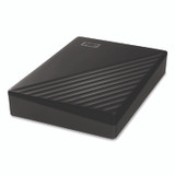 WESTERN DIGITAL TECH. WD BPKJ0040BBK MY PASSPORT External Hard Drive, 4 TB, USB 3.2, Black