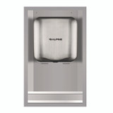 ALPINE INDUSTRIES ALP400RECESS Hemlock Recess Wall Kit, 3.38 x 16.38 x 26, Stainless Steel