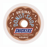 KEURIG DR PEPPER The Original Donut Shop® 5000373541 SNICKERS Flavored Coffee K-Cups, 48/Box