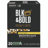 KEURIG DR PEPPER BLK & Bold® 5000372406 Brighter Days Coffee K-Cups, 20/Box