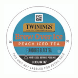 TWININGS NORTH AMERICA INC TNA23196 Brew Over Ice K-Cups, Peach, 24/Box