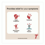MCNEIL - DIV OF JOHNSON&JOHNSON Tylenol® 64578 Sinus Severe Acetaminophen Daytime Pain Reliever Caplet, 2 Caplets/Packet, 30 Packets/Box