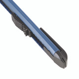 GREAT NECK SAW MFG. SBK3 Snap-Off Utility Knife, 9 mm Blade, 5" Plastic Handle, Blue