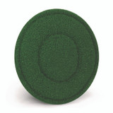 AMERICO MANUFACTURING CO 402920 TurfScrub Brush Floor Pad, 20" Diameter, Green, 4/Carton