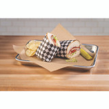 PATERSON PAPER WG01006 Grease-Resistant Food Wrap, 12 x 12, Black Check, 5,000/Carton