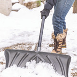 SUNCAST CORPORATION SP2450 Steel Core Snow Pusher with Wear Strip, 24" Width, 57.55" Length, 6/Carton