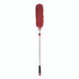 OXO 1334580 Good Grips Microfiber Extendable Duster, 27" to 54" Extension Handle